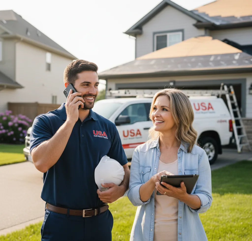 USA Roof Repair Experts customer support in Marathon